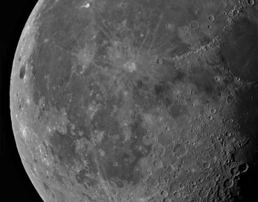 De Maan gemaakt met een Intes Mk67