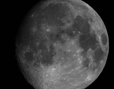 Mozaïek van de maan, genomen met de Intes DMK31